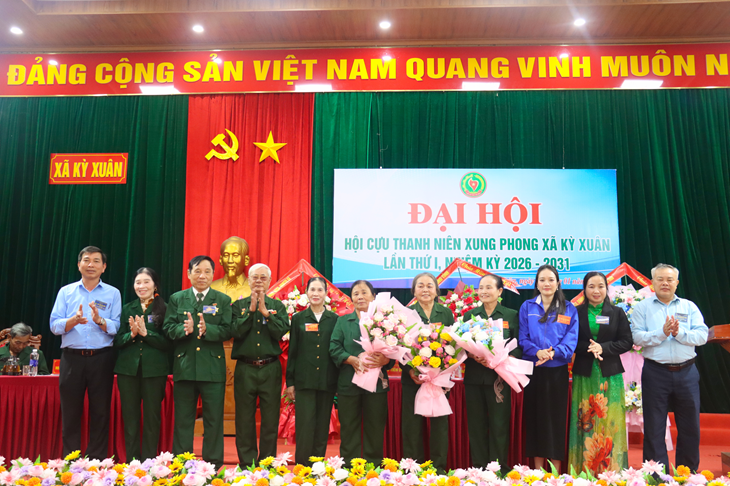 Hội Cựu TNXP xã Kỳ Xuân đại hội lần thứ I, nhiệm kỳ 2026-2031