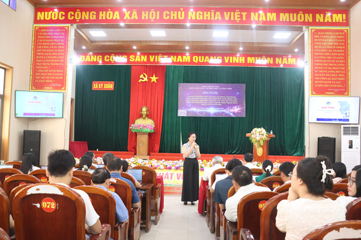 Hội nghị tập huấn hướng dẫn hoạt động sáng kiến gắn với triển khai ứng dụng I – Hà Tĩnh tại cơ sở