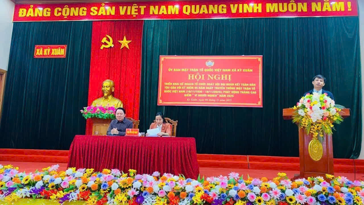 Kỳ Xuân phát động cao điểm ủng hộ Quỹ "Vì người nghèo" năm 2025