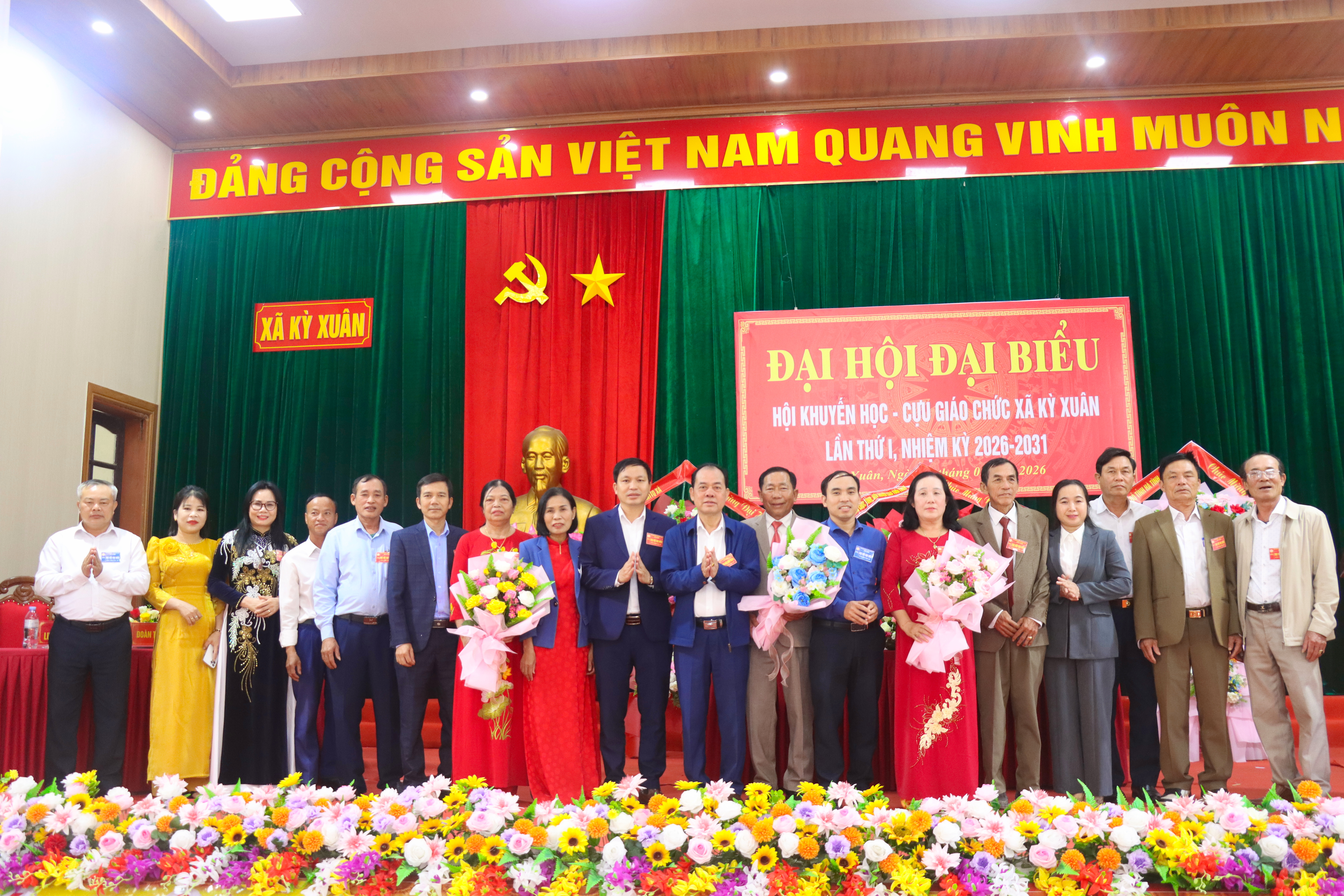 Đại hội đại biểu Hội Khuyến học – Cựu giáo chức xã Kỳ Xuân  lần thứ I, nhiệm kỳ 2026 – 2031