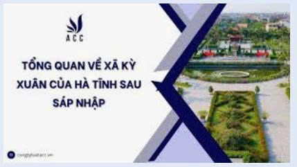 Giới thiệu chung về Xã Kỳ Xuân