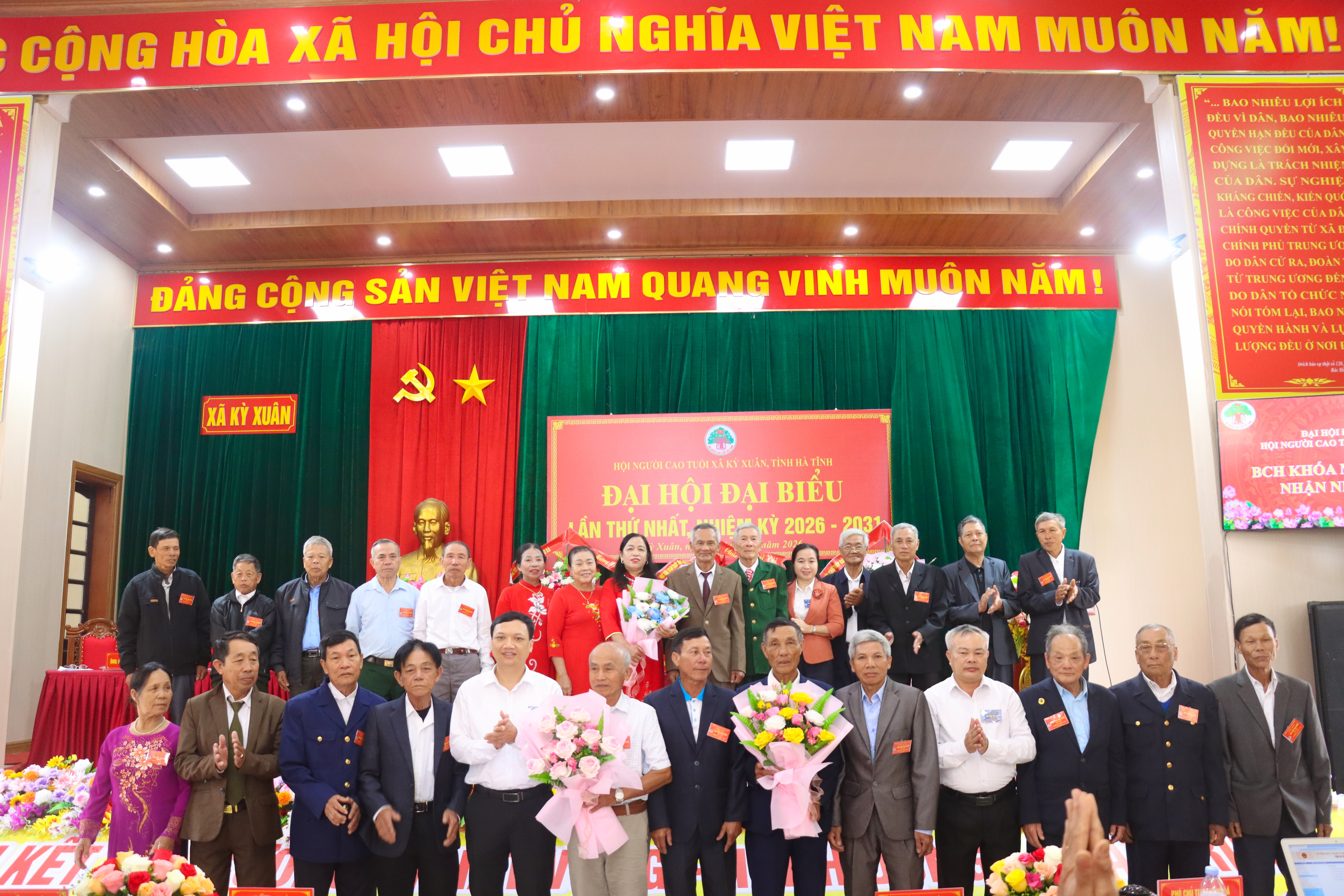 Đại hội Hội Người cao tuổi xã Kỳ Xuân nhiệm kỳ 2026-2031