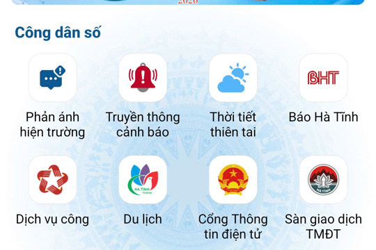 i-HaTinh đang dần trở thành kênh tương tác số giữa người dân với chính quyền Hà Tĩnh