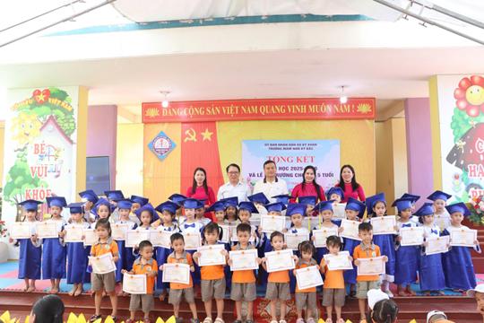 Trường Mầm non Kỳ Bắc tổng kết năm học 2025–2026, xúc động chia tay trẻ 5 tuổi ra trường