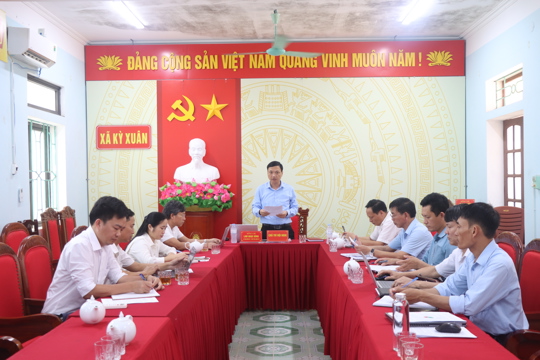 Thường trực HĐND xã Kỳ Xuân thống nhất nội dung, chương trình Kỳ họp thường lệ giữa năm 2026 