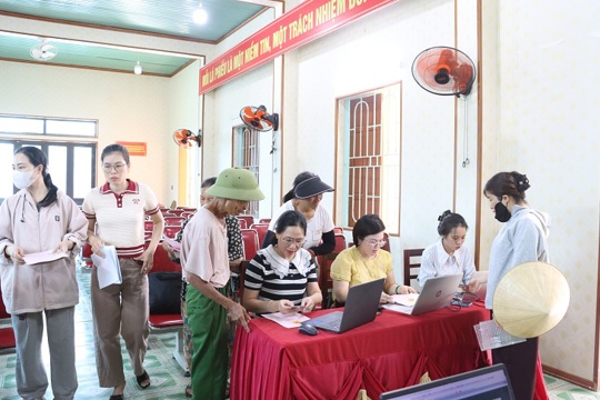 Kỳ Xuân ra quân làm sạch, làm giàu dữ liệu đất đai