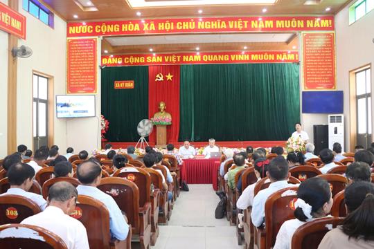 Kỳ Xuân tổ chức hội nghị xin ý kiến Đề án sắp xếp, sáp nhập thôn