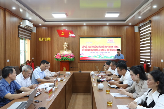 Báo Giáo dục và Thời đại tăng cường phối hợp thông tin, an sinh cùng xã Kỳ Xuân