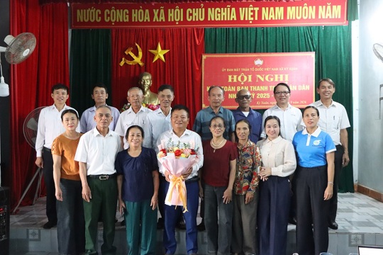 UBMTTQ xã Kỳ Xuân kiện toàn Ban Thanh tra nhân dân