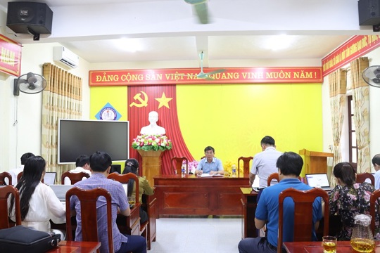 HĐND xã Kỳ Xuân công bố kế hoạch giám sát nguồn huy động tài trợ tại các trường học