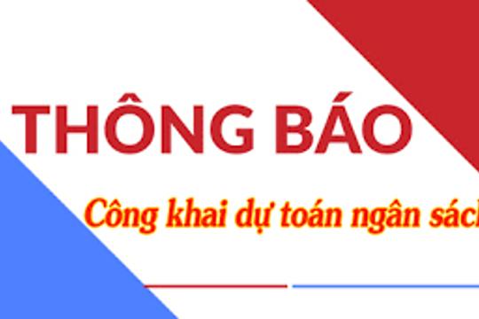 UBND xã Kỳ Xuân công khai dự toán thu, chi ngân sách năm 2026