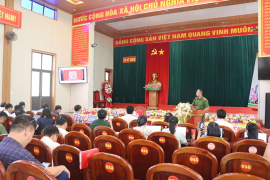 UBND xã Kỳ Xuân tổ chức Hội nghị tập huấn bảo vệ bí mật nhà nước năm 2026 
