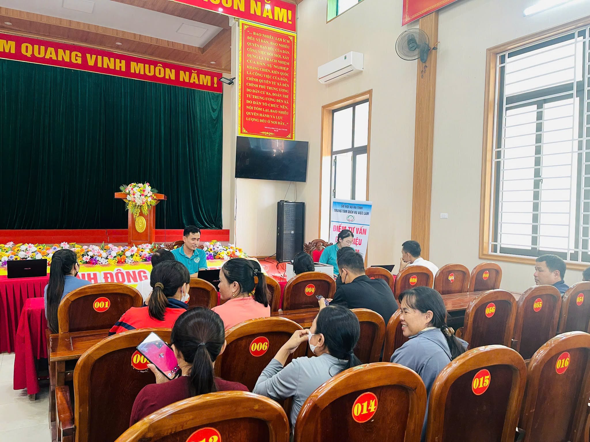 Kỳ Xuân tổ chức phiên tuyển dụng việc làm