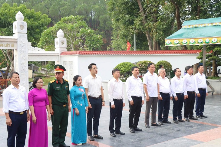 Xã Kỳ Xuân hướng về nguồn cội, tri ân các Anh hùng liệt sĩ