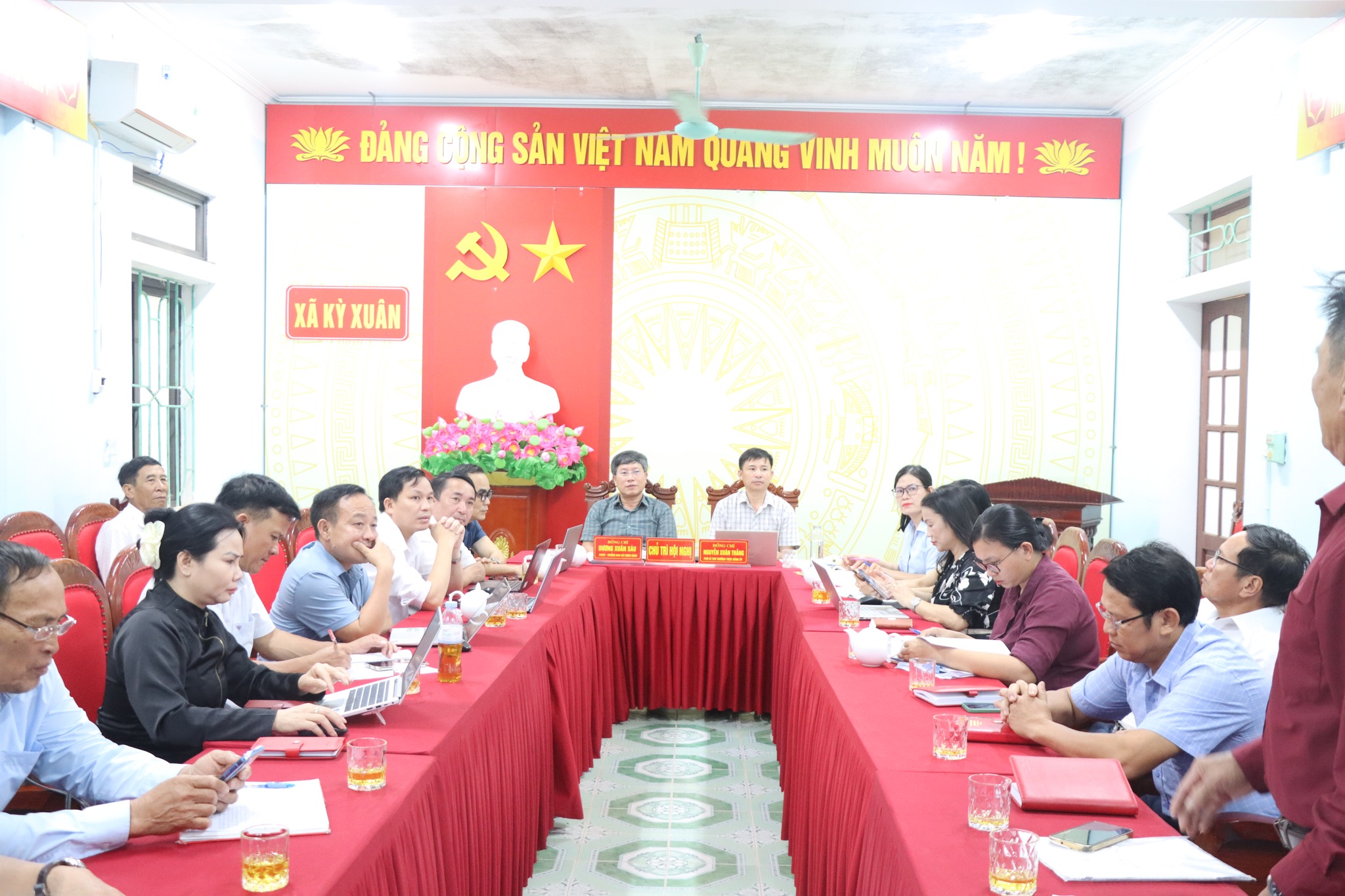 Đảng ủy xã Kỳ Xuân tập trung tháo gỡ khó khăn trong công tác phát triển đảng viên